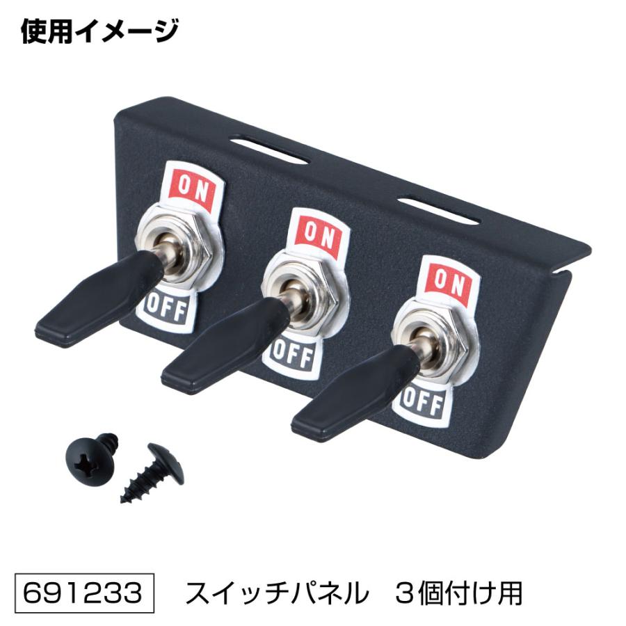 ジェットイノウエ トラック スイッチパネル 2個付け用 JET INOUE