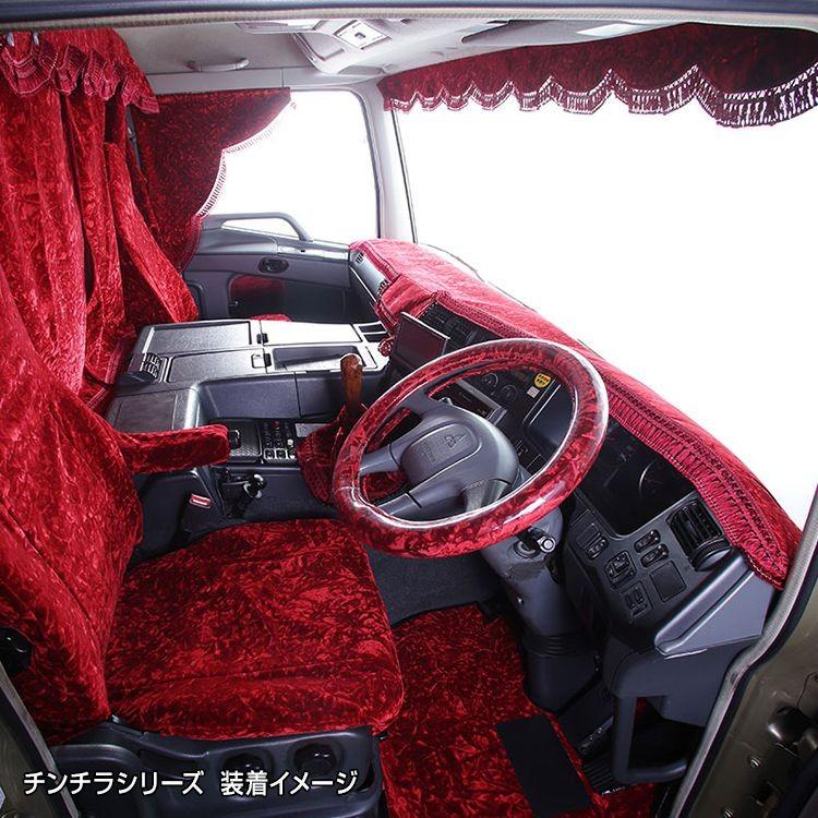 トラック 雅 ドアハンドルカバー チンチラ ブラック 運転席