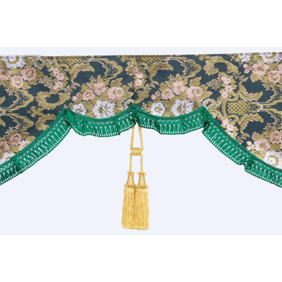 トラック 雅 トラック 五右衛門カーテン 雅 花籠 m(2000×720mm) / L