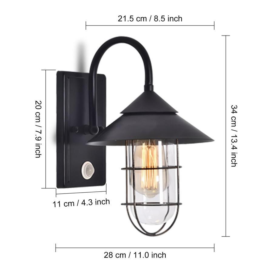 玄関灯 外灯 屋外 玄関ライト 人感センサー 玄関 照明 門柱灯