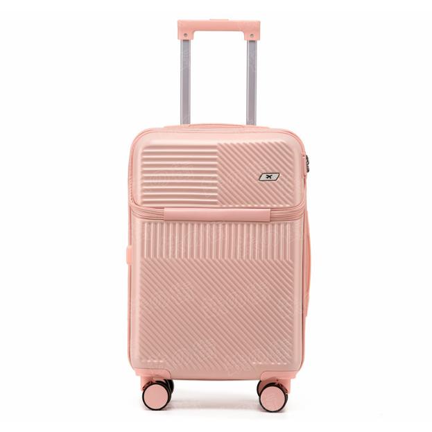 機内持ち込みOK キャリーケース USBポート付 Mサイズ/47L ピンク 楽天市場】2023新作 スーツケース Sサイズ Mサイズ 機内持ち込み