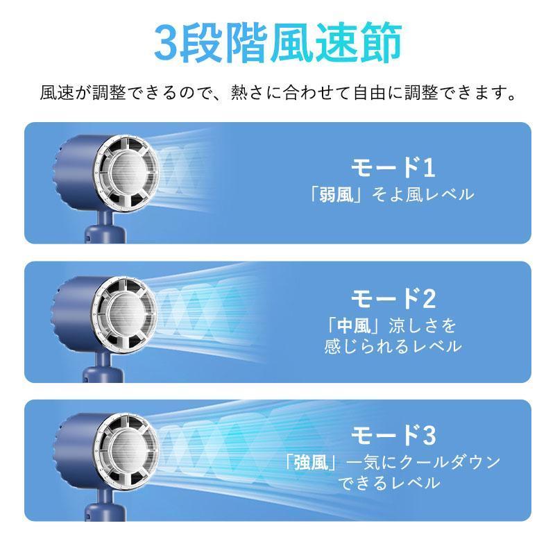 ハンディファン USB充電式 扇風機 小型 クーラー 瞬間冷却 冷風