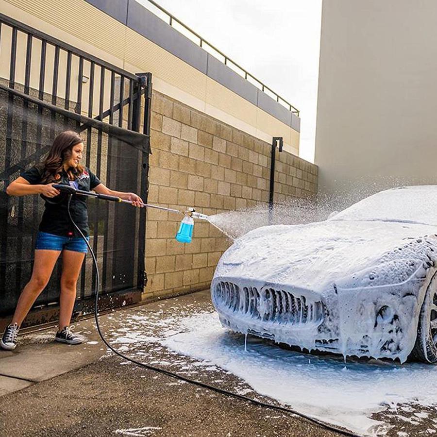 高圧洗浄機 泡洗車ができます(⁠^⁠^⁠)