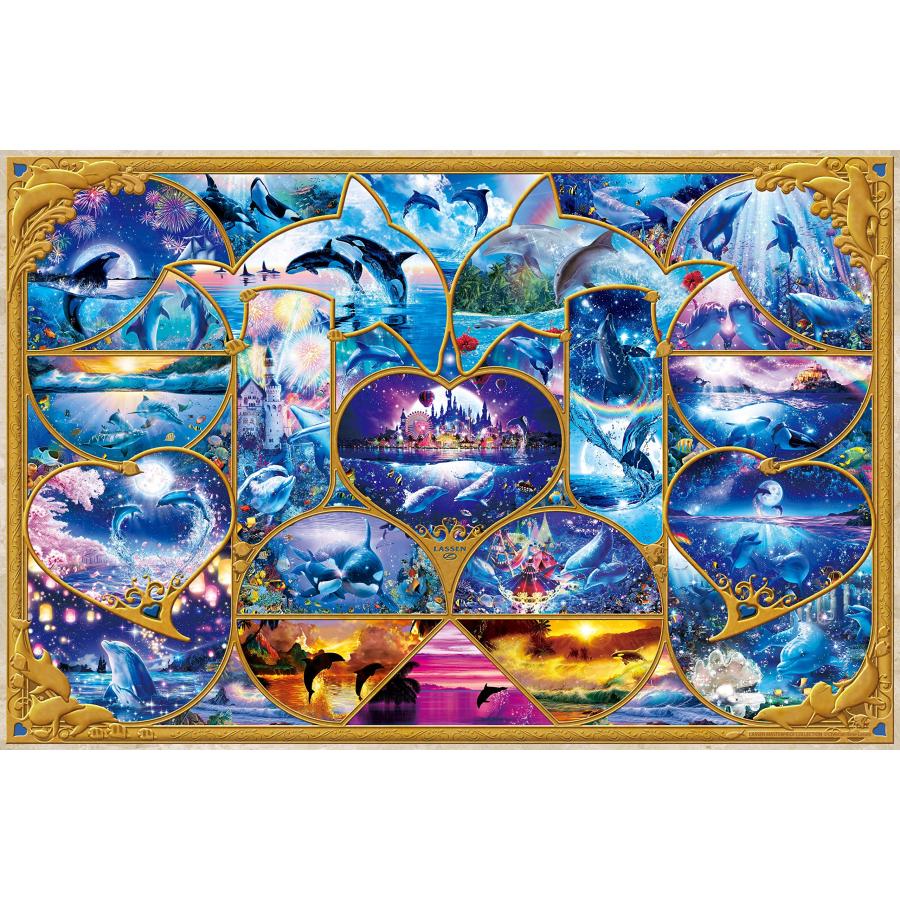 【廃盤品】 ラッセン2016ピースジグソーパズル　ミラクルオブライフⅢ Amazon | 2016ピース ジグソーパズル パズルの超達人 ラッセン