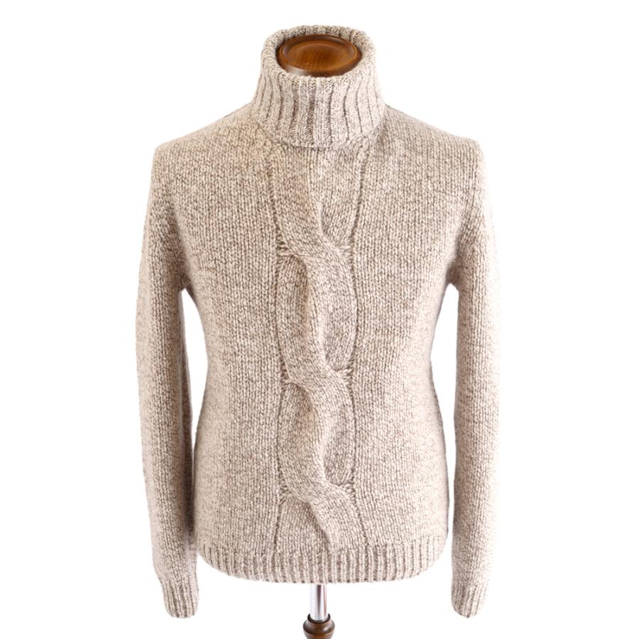 FEDELI（フェデリ） フェデーリ ・カシミヤ ローゲージタートルニット