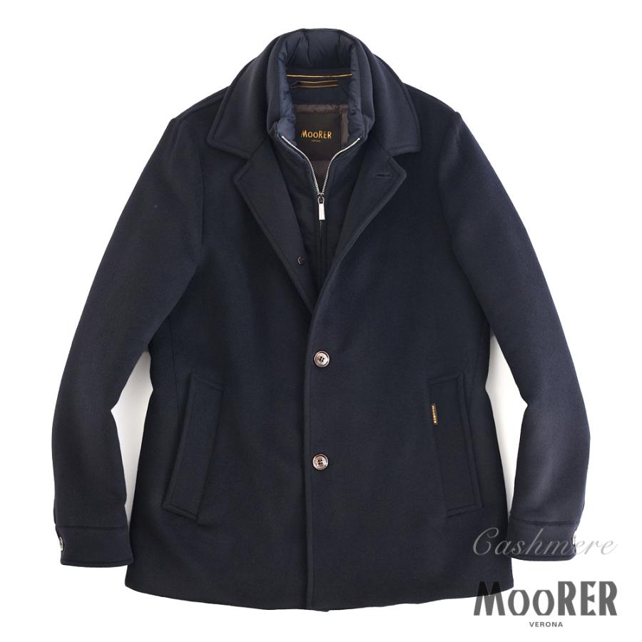 MOORER（ムーレー） ・カシミヤ ダウンハーフコート ・art. MENDEL-TI