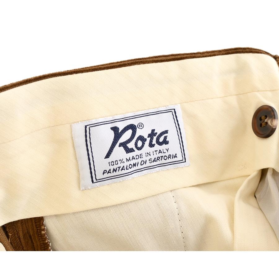 Rota（ロータ） ・1プリーツ コーデュロイパンツ ・mod. TOKYO / 1 / 2