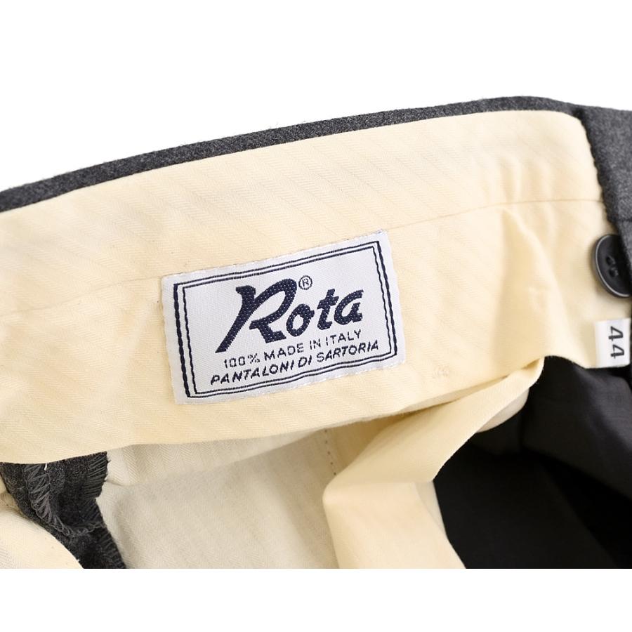 Rota（ロータ） ・1プリーツ ウールパンツ ・mod. TOKYO / 1 / 2 / C