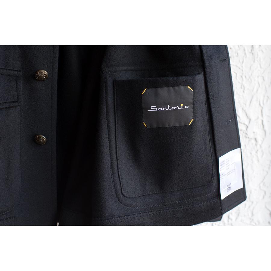 SALE30 / Sartorio サルトリオ / カシミヤ ベルテッドジャケット ・mod. SG350 / R9 ・art. cashmere / CARLO BARBERA ・col. nero ブラック ファッション メンズファッション