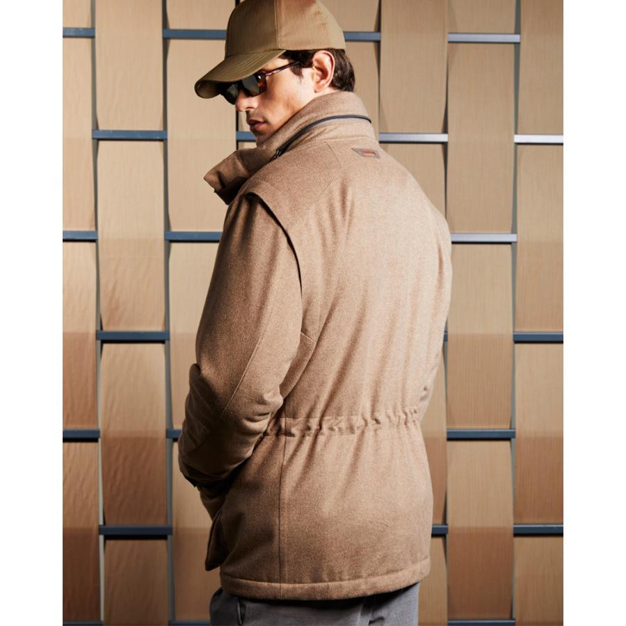 SEASE シーズ ・UPTOWN JACKET 無染色カシミヤ フィールドジャケット