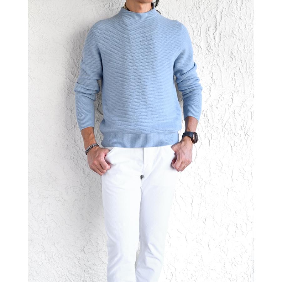 新品 Settefili Cashmere リネン シルク クルーネック ニット Settefili Cashmere セッテフィーリ カシミア / カシミヤシルク