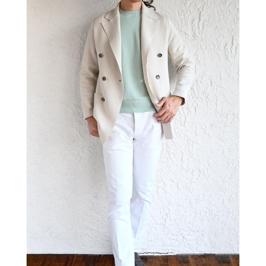 Settefili Cashmere セッテフィーリ カシミア ・ベビーカシミヤ クルーネックニット ・art. 132/1 BC. ・col. Mint ミント ・イタリア製の画像