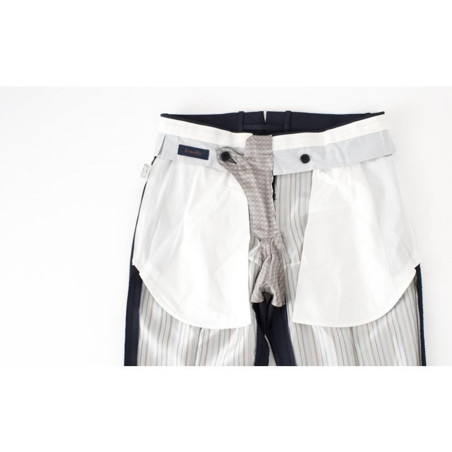 SALE50 / Zanella ザネッラ 2プリーツ ウールパンツ ツイル ・mod. GIL