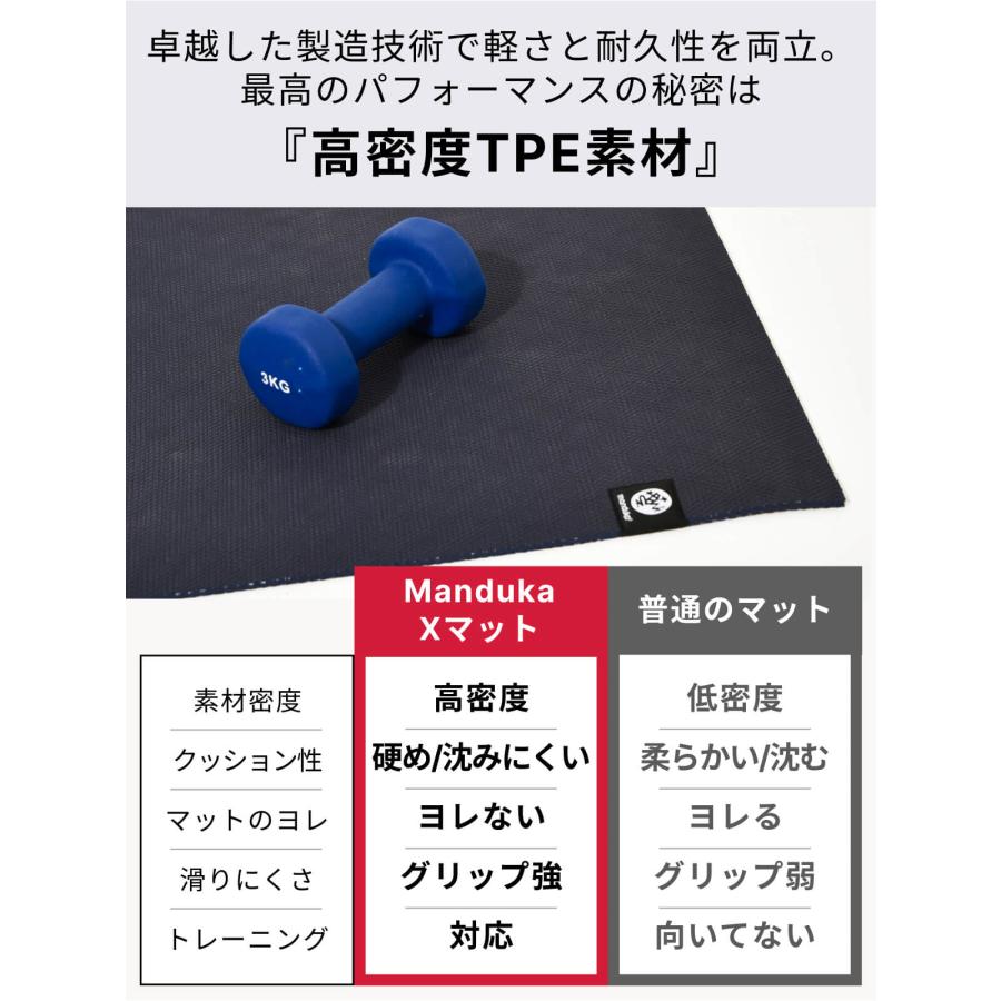 manduka（マンドゥカ） ヨガマット 5mm エックスマット Manduka X MAT