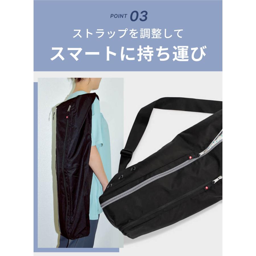 日本正規品 Manduka ゴーステディ 4.0 マットバッグ ヨガ ケース おしゃれ 大容量 ウェア 軽量 大きめ ヨガマットケースのみ ST-MA 001 | manduka | 09