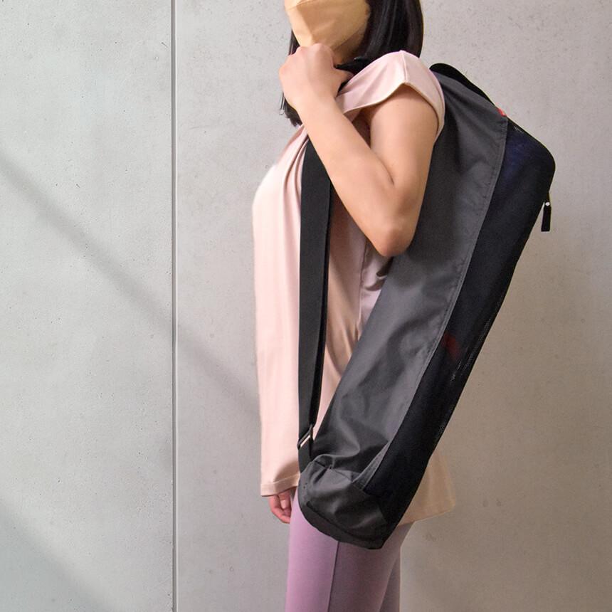 マンドゥカ 公式 Manduka ブリーズイージー ヨガマットバッグ メッシュ マットバッグ 日本正規品 マットケース バッグ 軽量 キャリアー ST-MA 001 | manduka | 06