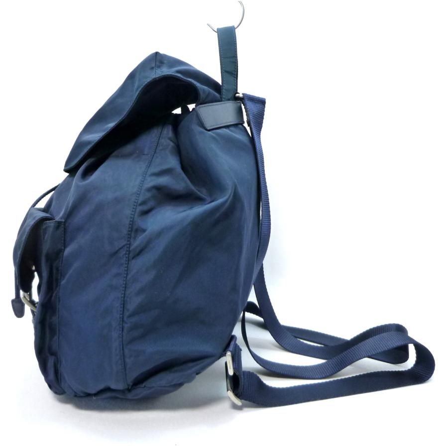 PRADA リュック　ネイビー　B2811 VELA ナイロン PRADA（プラダ）のナイロンリュック