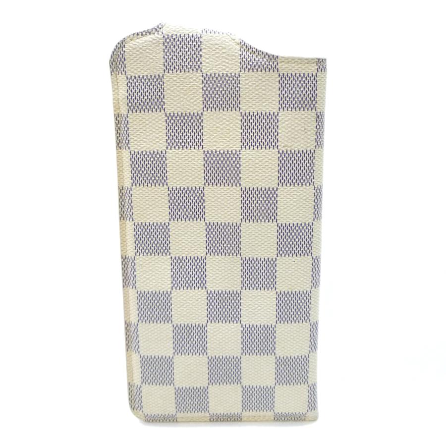 美品ルイ・ヴィトン　メガネケースN60025エテュイ リュネット ダミエアズール LOUIS VUITTON - ルイヴィトン LOUIS VUITTON エテュイ リュ