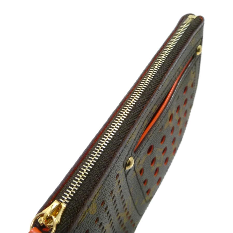 ルイヴィトン モノグラム・ペルフォ ポシェット プラット ポーチ M95187