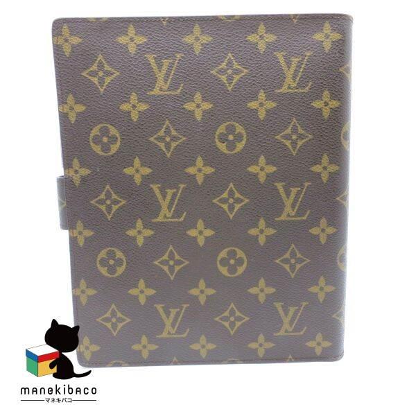 ルイヴィトン LOUIS VUITTON R20106 アジェンダGM モノグラム 6穴 手帳 