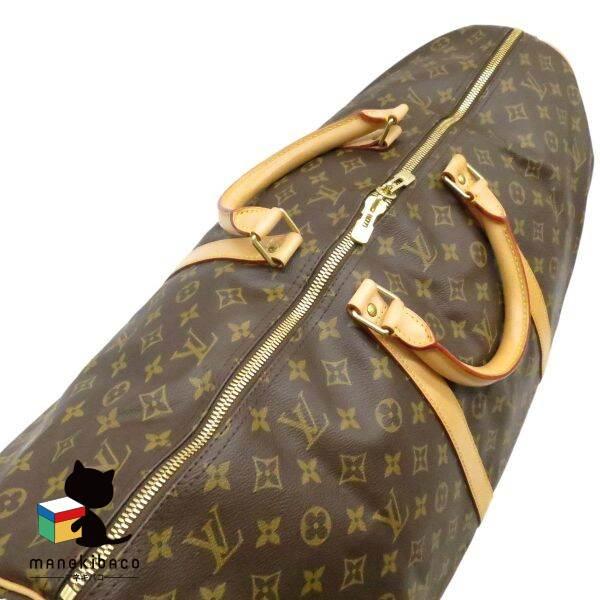 ルイヴィトン LOUIS VUITTON  M41412 キーポル バンドリエール 60 旅行 出張 ボストンバッグ モノグラム ブラウン ランクA バッグ 【中古】｜manekibaco｜09