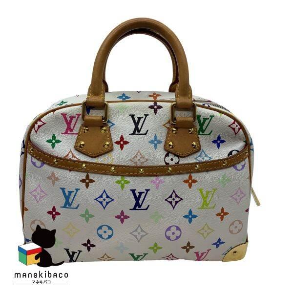 ルイヴィトン LOUIS VUITTON  M92663 トゥルーヴィル マルチ 白 モノグラム ハンドバッグ 手提げ レディース ランクA 女性用バッグ 【中古】｜manekibaco｜02