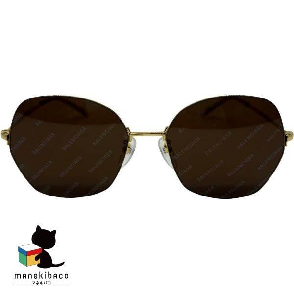 バレンシアガ BALENCIAGA サングラス ロゴ ゴールド金具 ファッション