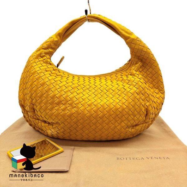 BOTTEGA VENETA】ショルダーバッグ イントレチャート イエロー