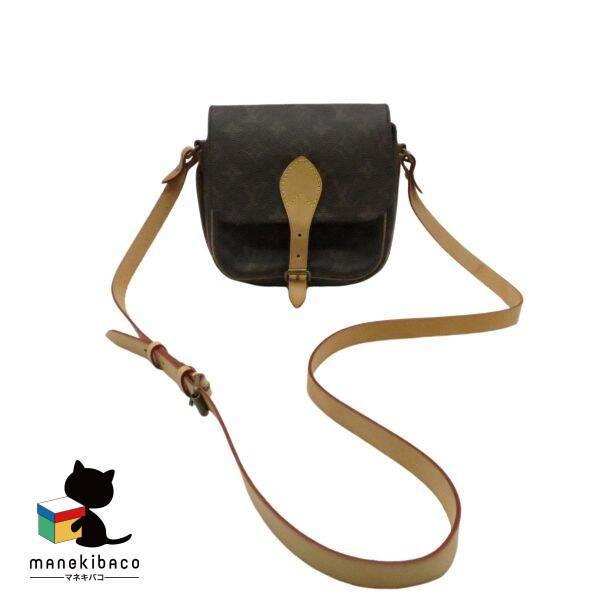 LOUIS VUITTON ショルダーバッグ　モノグラム 　カルトシエール LOUISVITTON ルイヴィトン ヴィンテージ カルトシエール