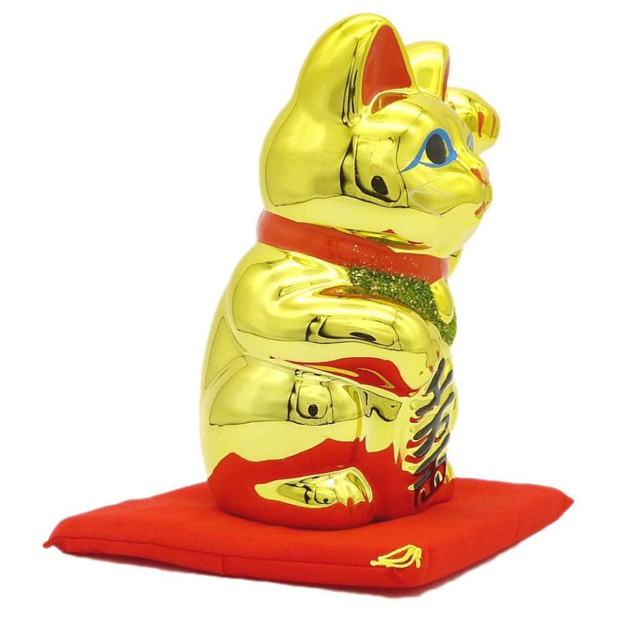 黄金小判招き猫5号/金運アップグッズ/招き猫 置物 まねきねこ