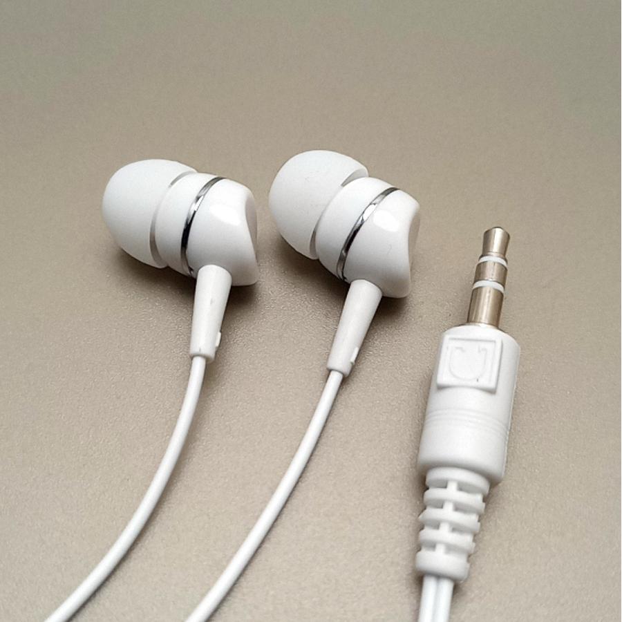 カナル密閉型 ステレオイヤホン 1m ホワイト AD-2029 : まねきや