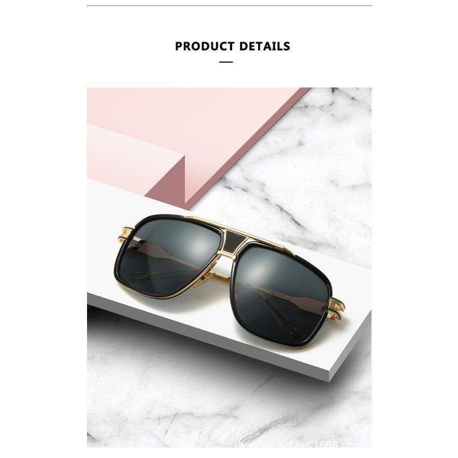 メンズ サングラス 古典的 特大 男性 デザイナー レトロ ビンテージ スクエアサングラス Uv メガネ マネサヤフーショッピング店 通販 Yahoo ショッピング