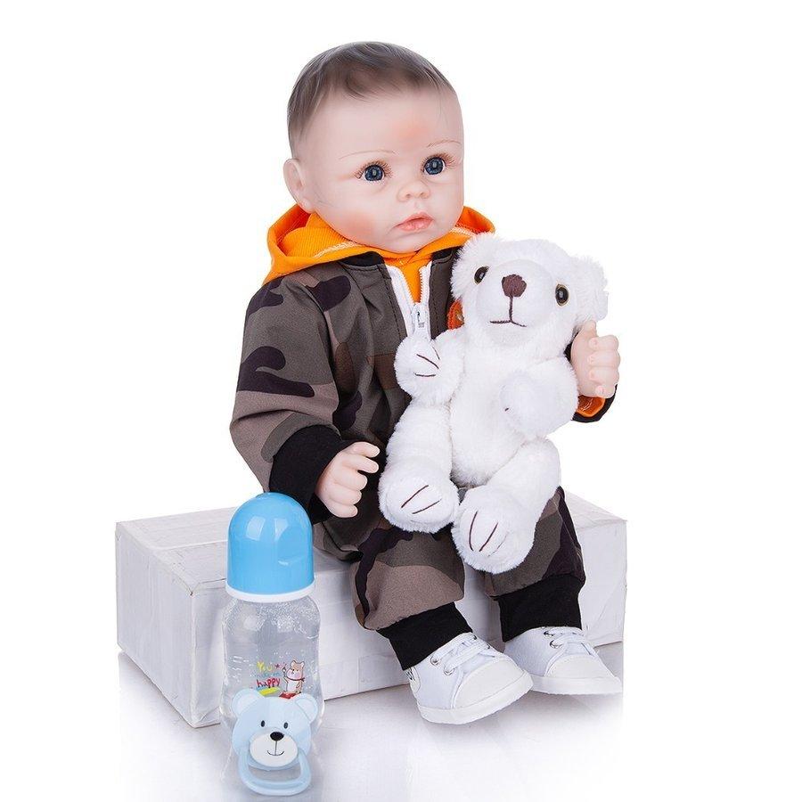 リボーンドール 赤ちゃん人形 抱き人形 男の子 48センチ リアル ボーイ 