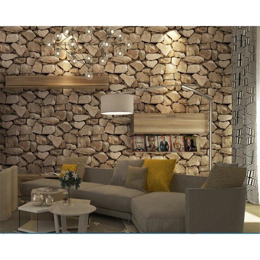 ビンテージ 3d ストーン 壁紙 レンガ ウォール ペーパー 53cm 10m プレミアムガレージ インテリア 小物 雑貨 M000 マネサヤフーショッピング店 通販 Yahoo ショッピング