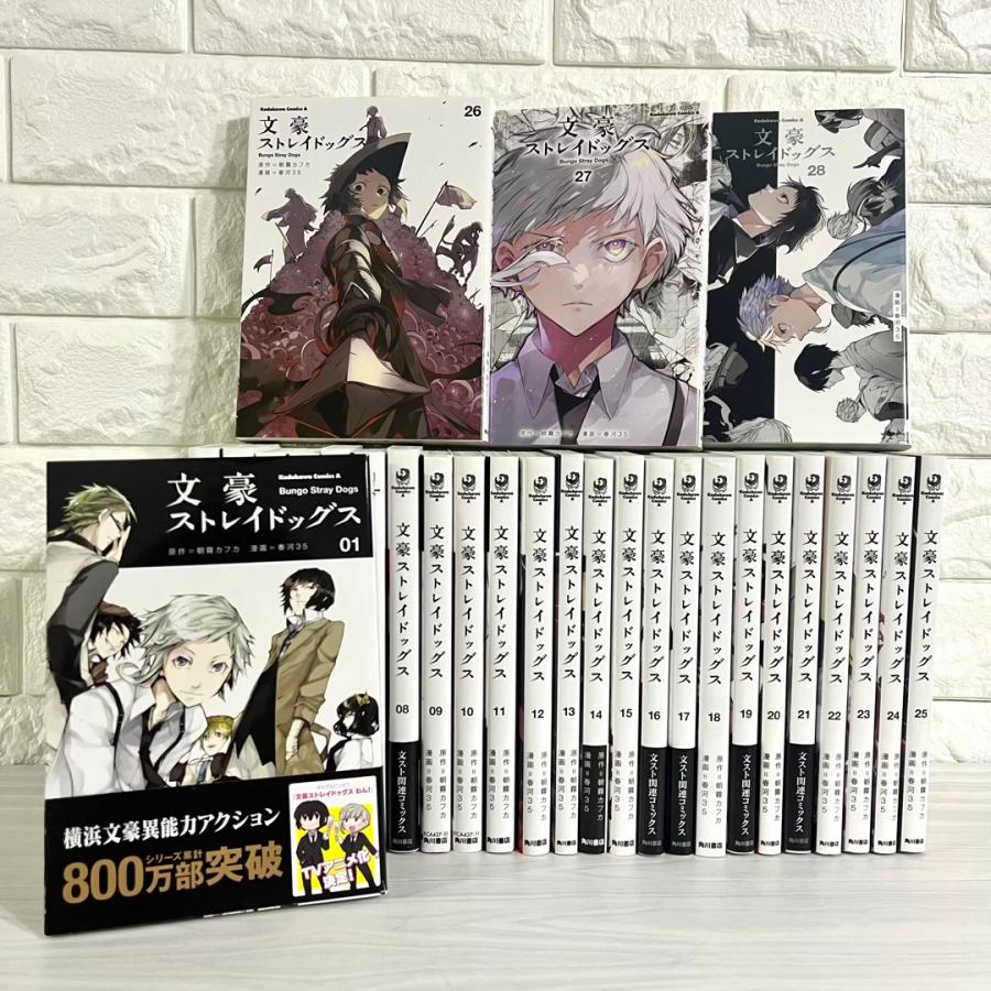 文豪ストレイドッグス 全巻セット 1〜28巻 商品写真掲載 中古 送料無料