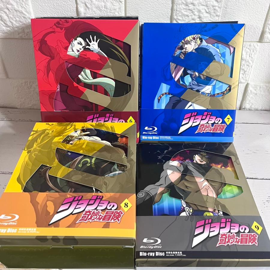 ジョジョの奇妙な冒険 第1部第2部 初回生産限定版 Blu-Ray 全巻セット ジョジョの奇妙な冒険 第1部 第2部 初回生産限定版 Blu-Ray 全巻