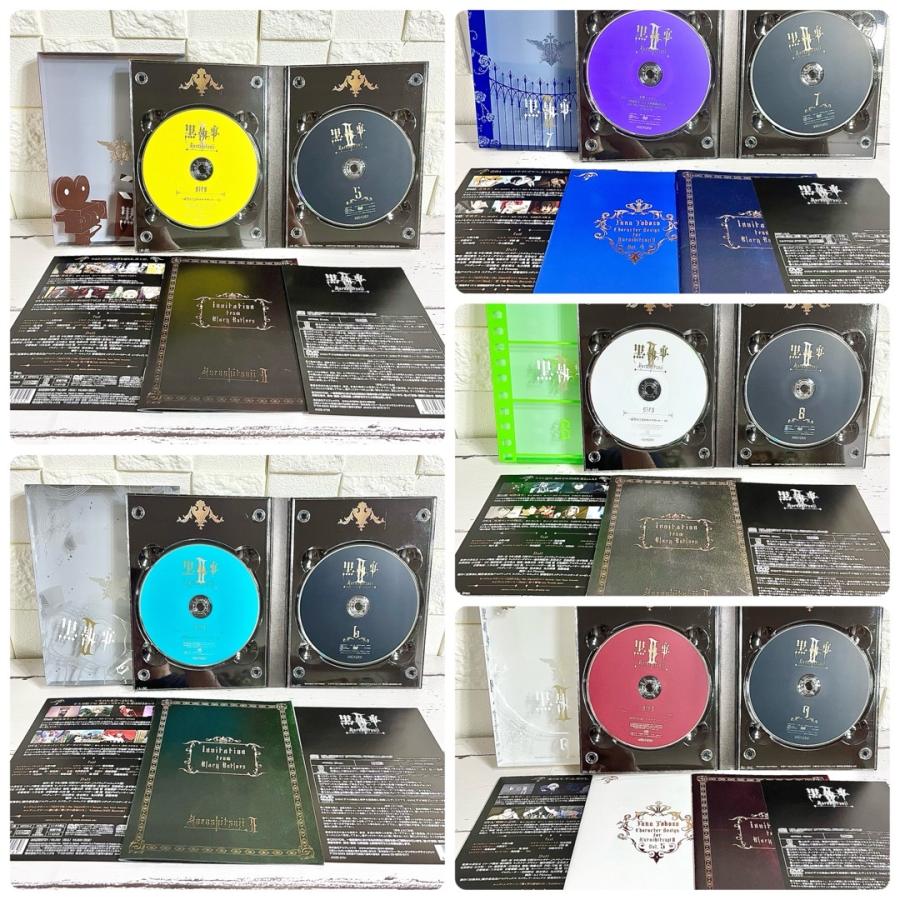 黒執事 黒執事II 完全生産限定版 DVD全巻セット 中古 送料無料 翌日発送 黒執事 黒執事II 完全生産限定版 DVD全巻セット 中古 送料無料 翌日発送