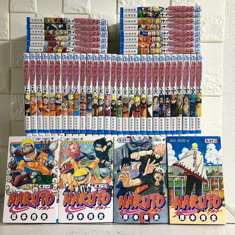 NARUTO ナルト 全巻セット 1〜72巻 商品写真掲載 中古 送料無料 翌日発送