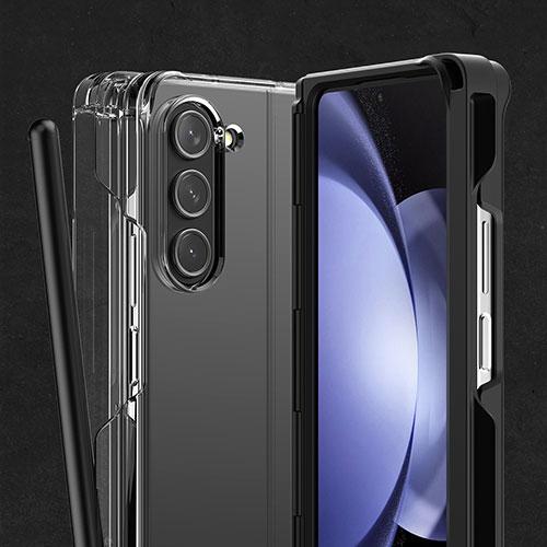 araree ペンホルダー付き Nukin P for Galaxy Z Fold 5 ブラック AR25263GZFD5｜mangerou｜02