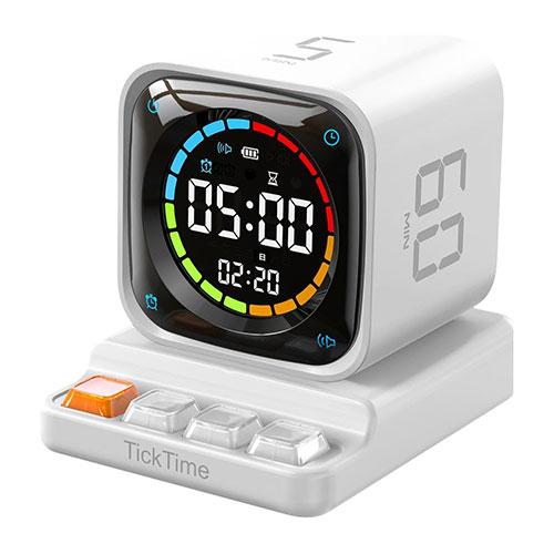 タイマー ポモドーロ キューブ ticktimer llano TickTime llano TickTimer ポモドーロタイマー+置き時計 生産性アップ