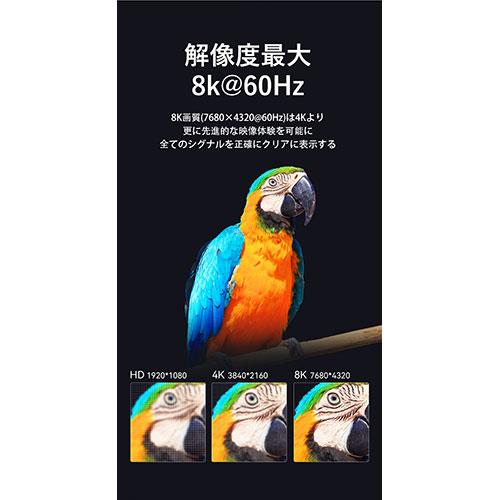 VENTION オプティカルHDMI Male to Male HDケーブル 8K対応 100M 亜鉛合金タイプ ブラック AL-1659_4