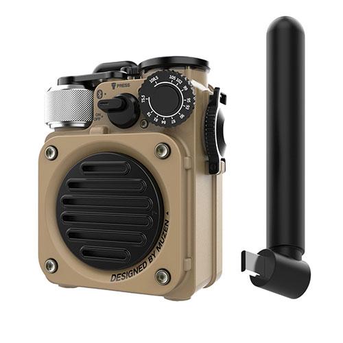 MUZEN ブルートゥーススピーカー MW-PVXLI WHITE 新品 MUZEN Bluetooth スピーカー Cyber Cube Premium ホワイト MW