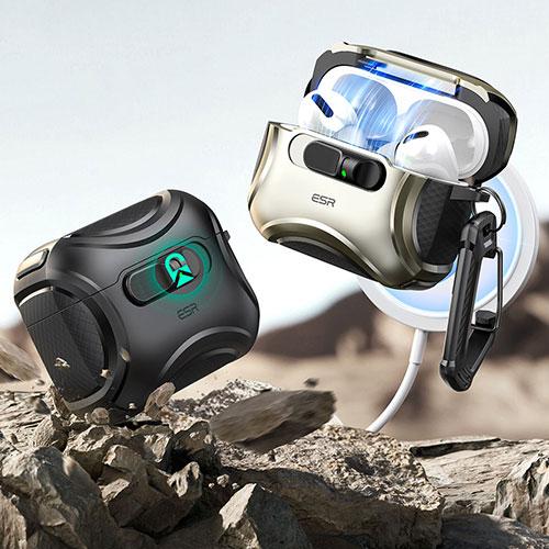 ESR ESR Cyber MagSafe対応フリックロックケース for AirPods Pro 3
