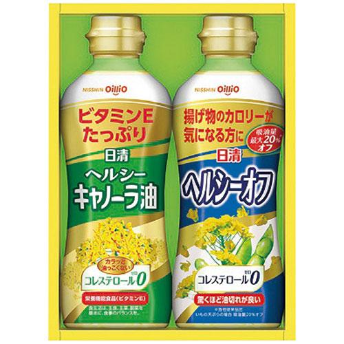 訳あり　日清ヘルシーキャノーラ油380g 40本 日清オイリオ（Nisshin OilliO） ヘルシーオイルギフト 〔ヘルシー