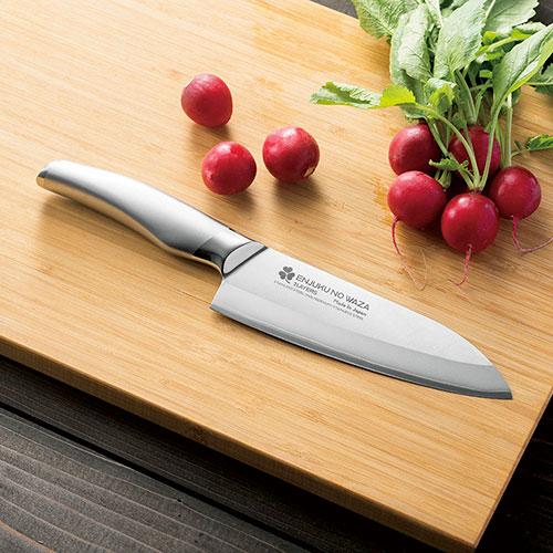 よこやま 燕熟の技 クローバー 3LAYERS 三徳包丁170mm EJH-1500_1
