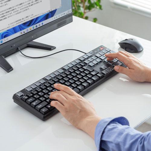 サンワサプライ プログラマブルキーボード 43キーに文字やショートカット機能を割り当てできる SKB-P1BK_1