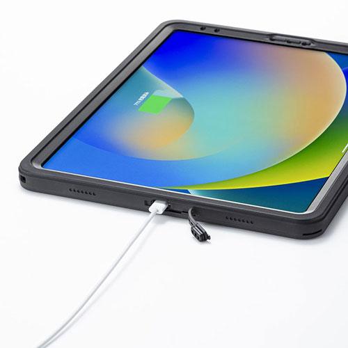サンワサプライ Apple iPad Pro 12.9インチ用耐衝撃防水ケース PDA-IPAD2016｜mangerou｜03