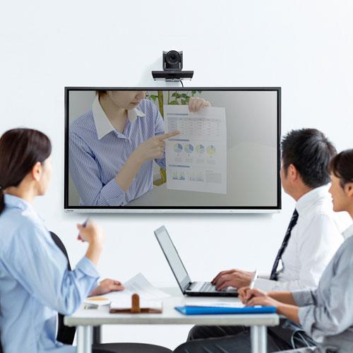 サンワサプライ 10倍ズーム搭載会議用カメラ CMS-V54BK