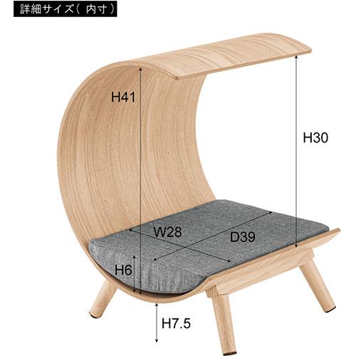 東谷 ペットベッド PET-124BR ブラウン PET-124BR_2