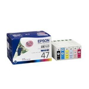 EPSON エプソン インクカートリッジ 純正 〔IC6CL47〕 6色パック(ブラック・シアン・マゼンタ・イエロー・ライトシアン・ライトマゼンタ)